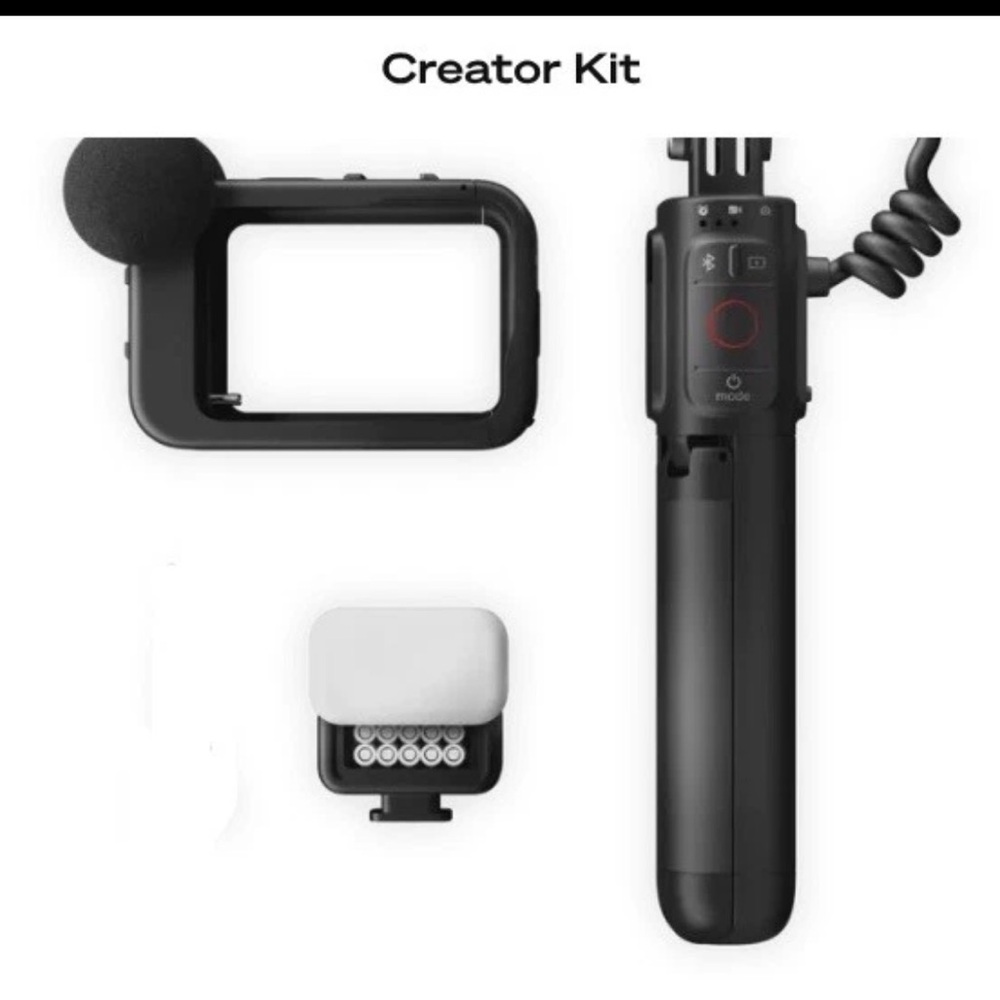 GoPro Hero Creator Kit Compact Vlogging Kit in Black and White